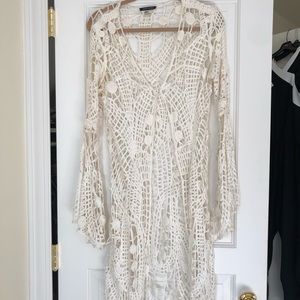 SOLD - Crochet coverup - Boston Proper